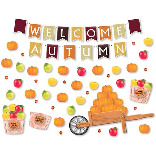 North Star Resources Welcome Autumn Bulletin Board Set, 105ct.